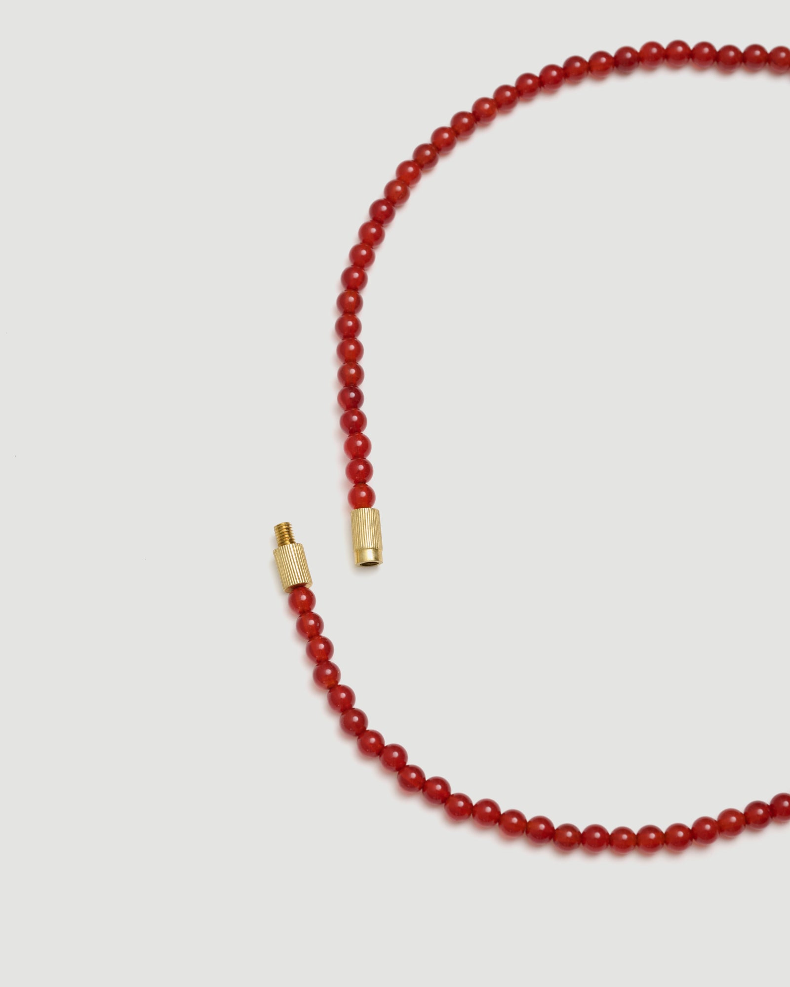 amulet carnelian necklace
