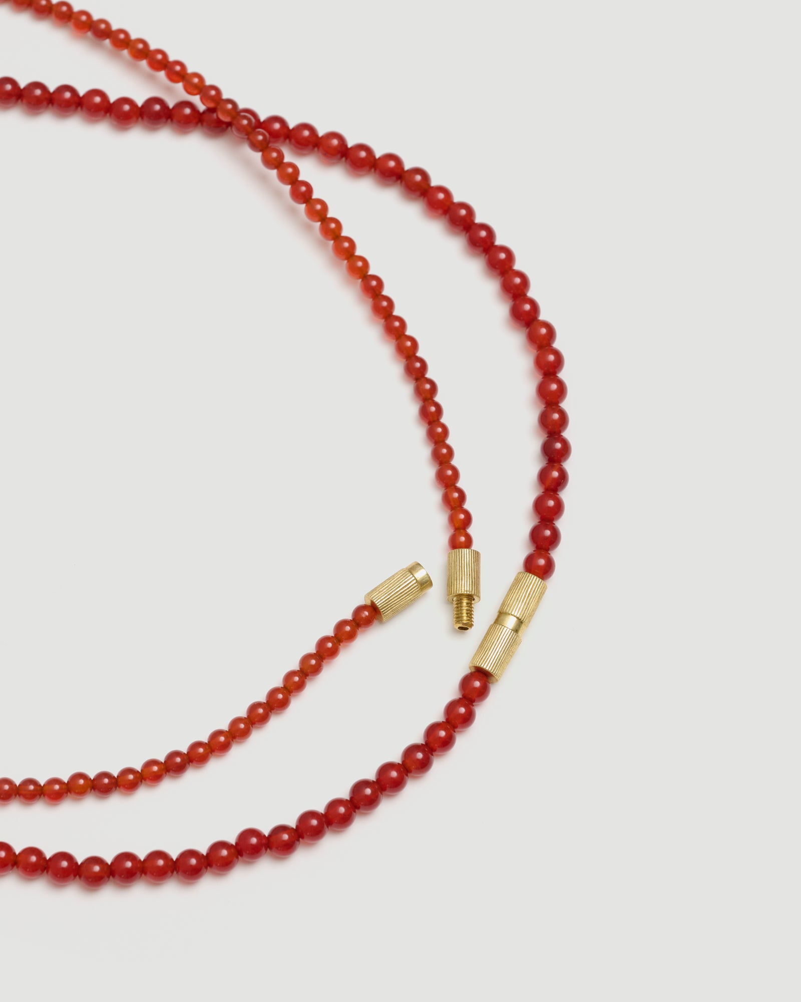 amulet carnelian necklace