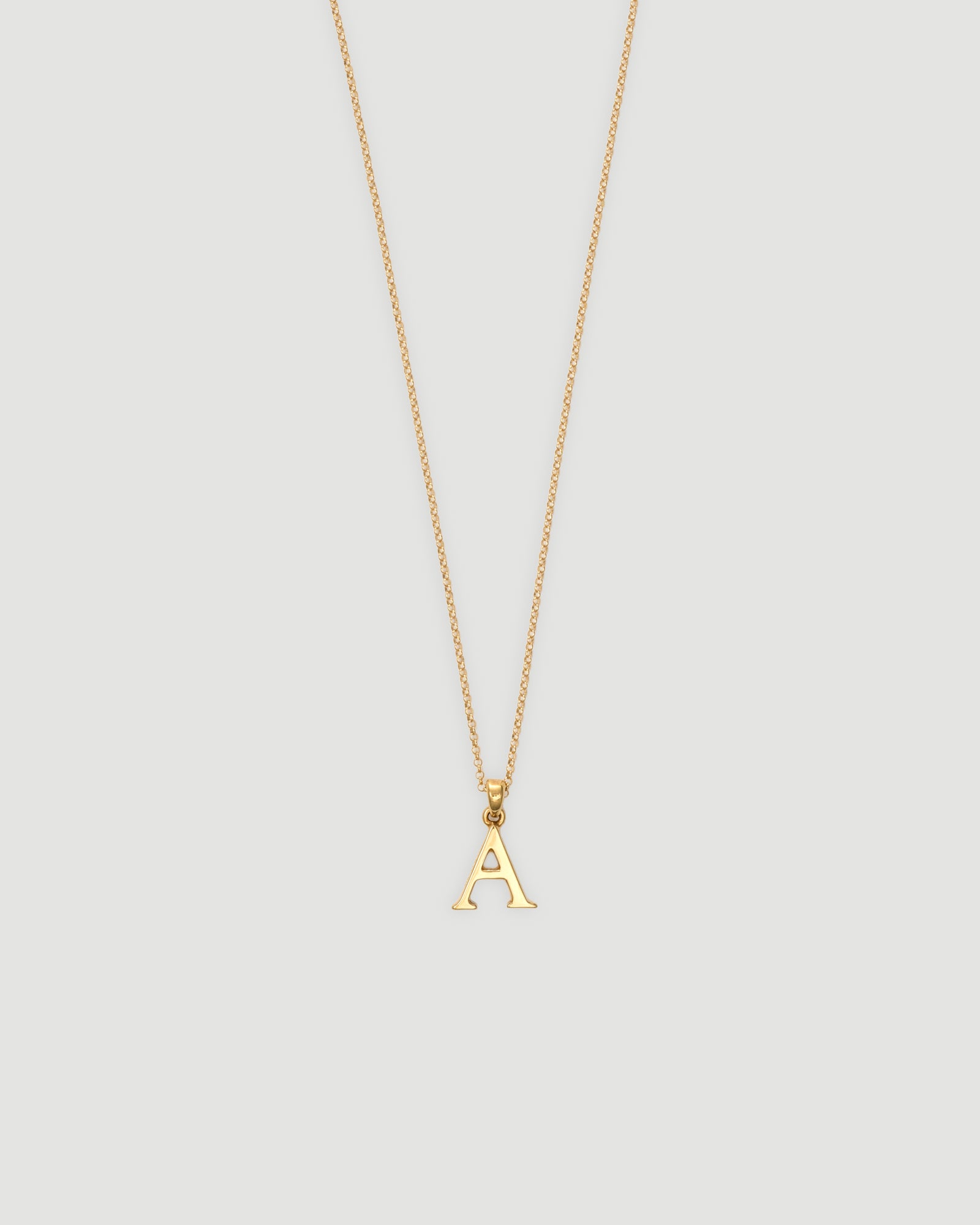 【受注品】initial necklace 01 gold