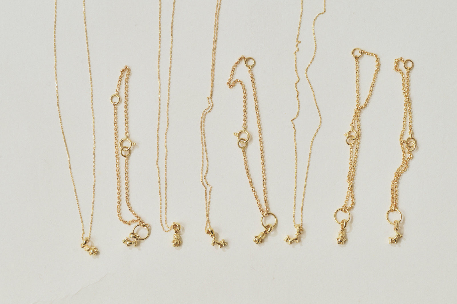 bear necklace 01 K18