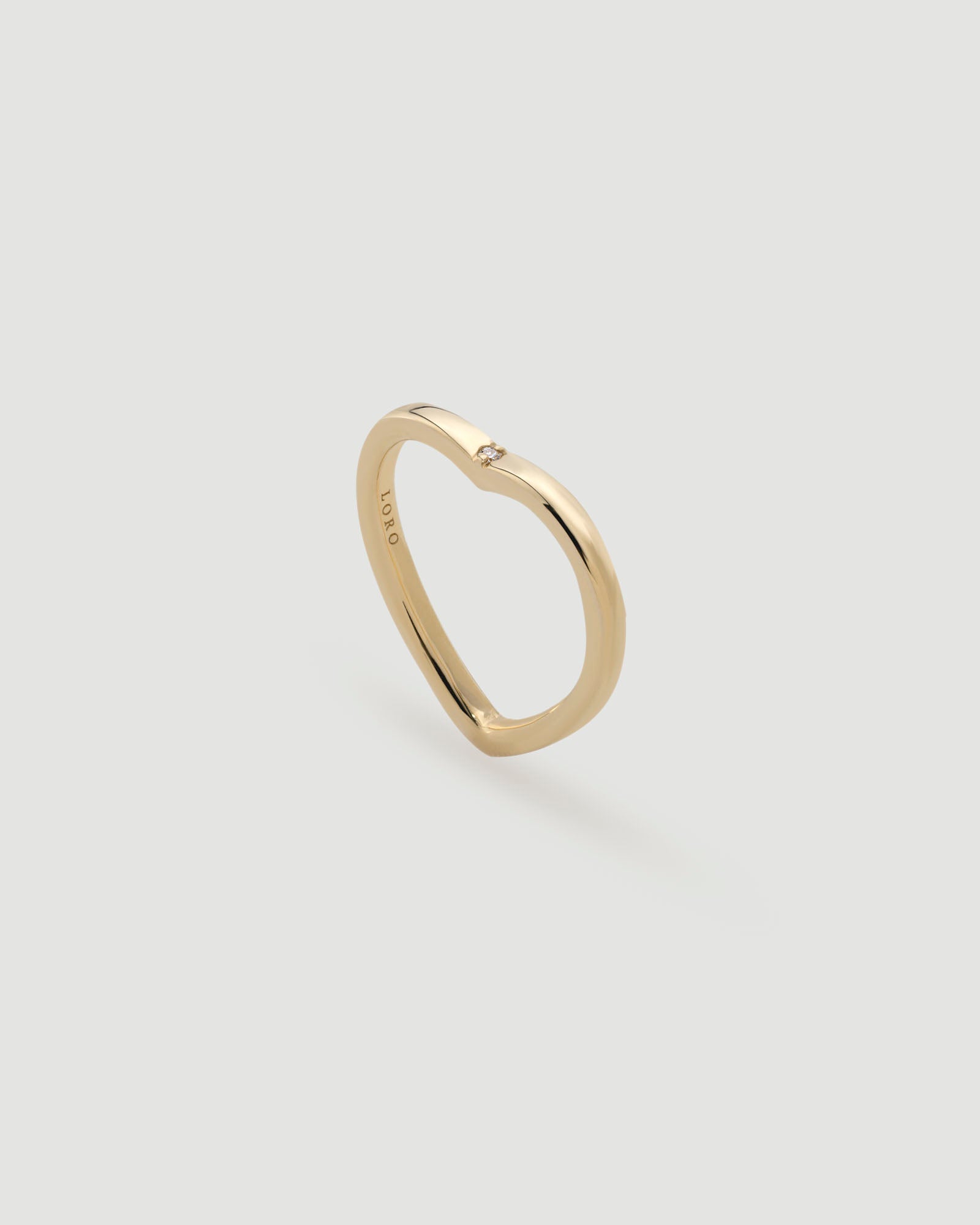 【受注品】heart ring K18
