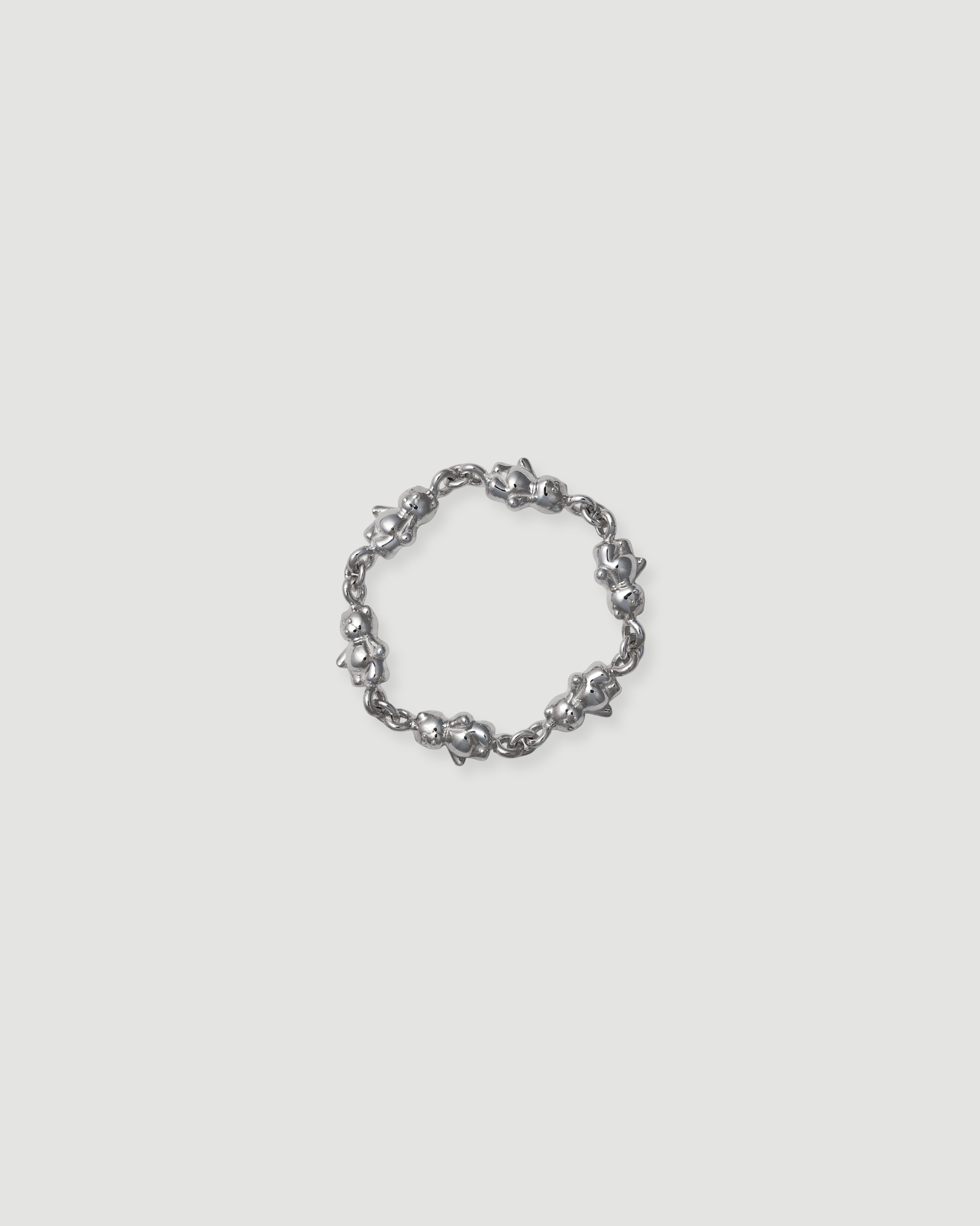 [Made to order] bear chain ring