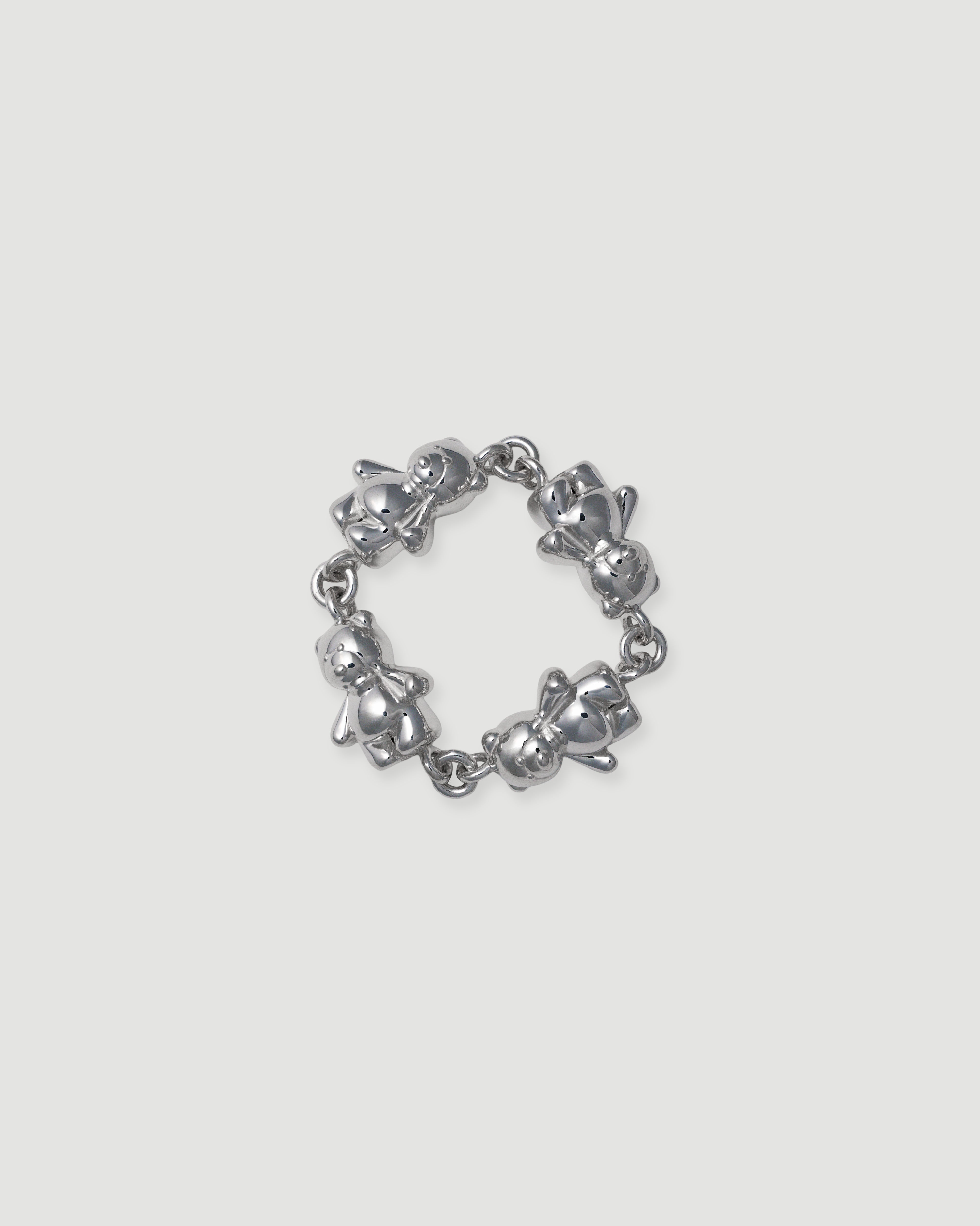 [Made to order] bear chain ring