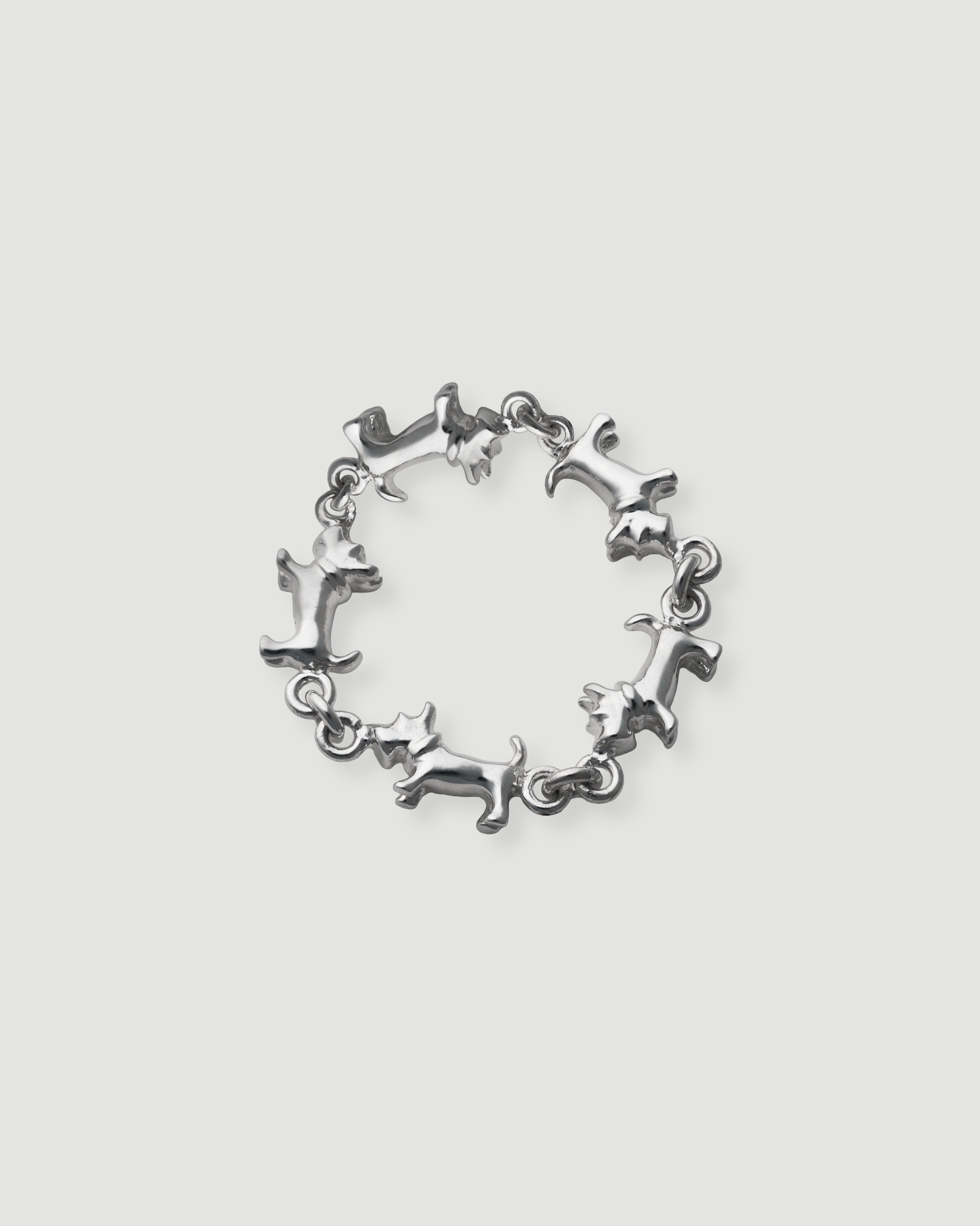 [Made to order] Schnauzer chain ring
