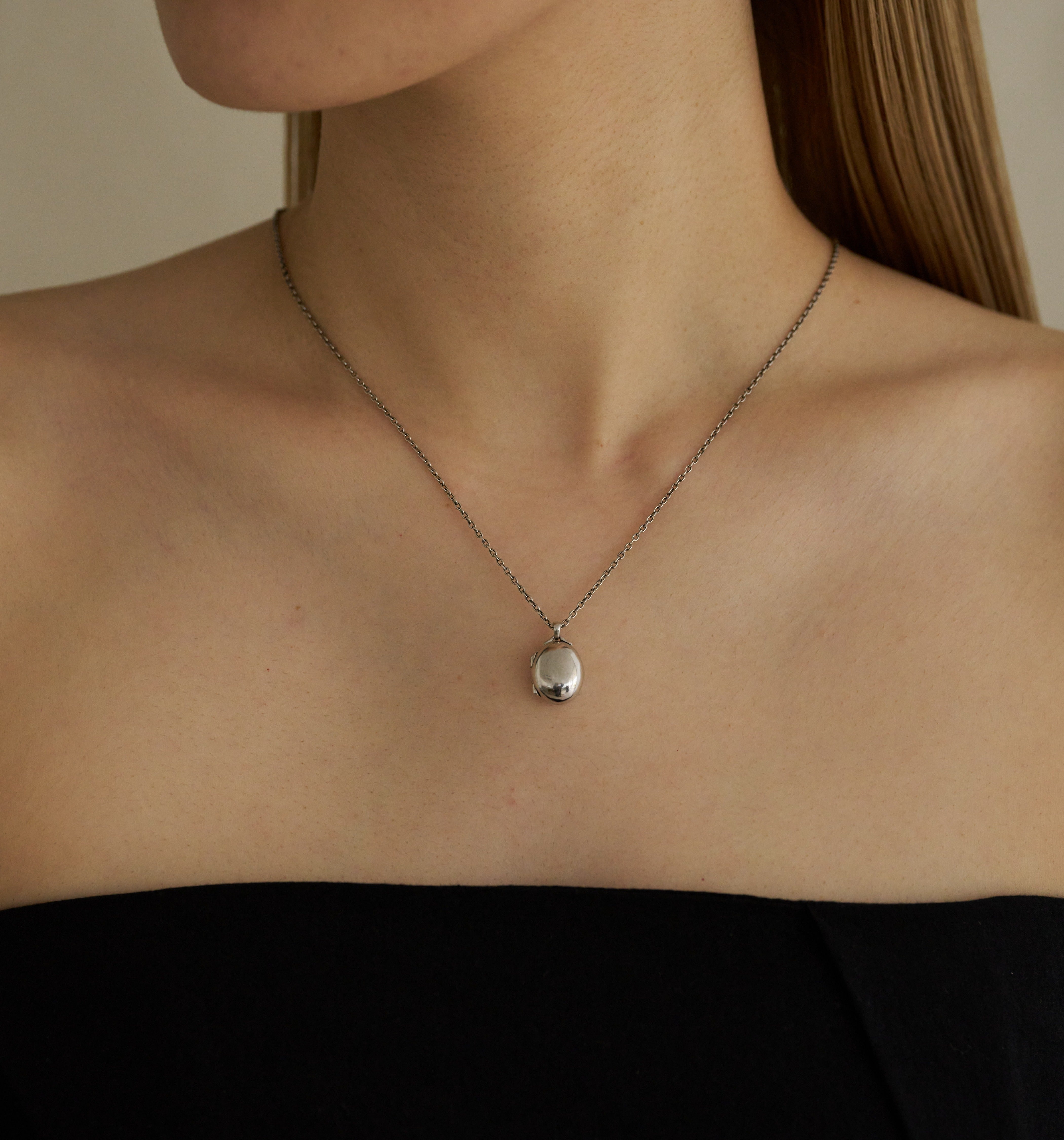 【受注品】locket necklace 01
