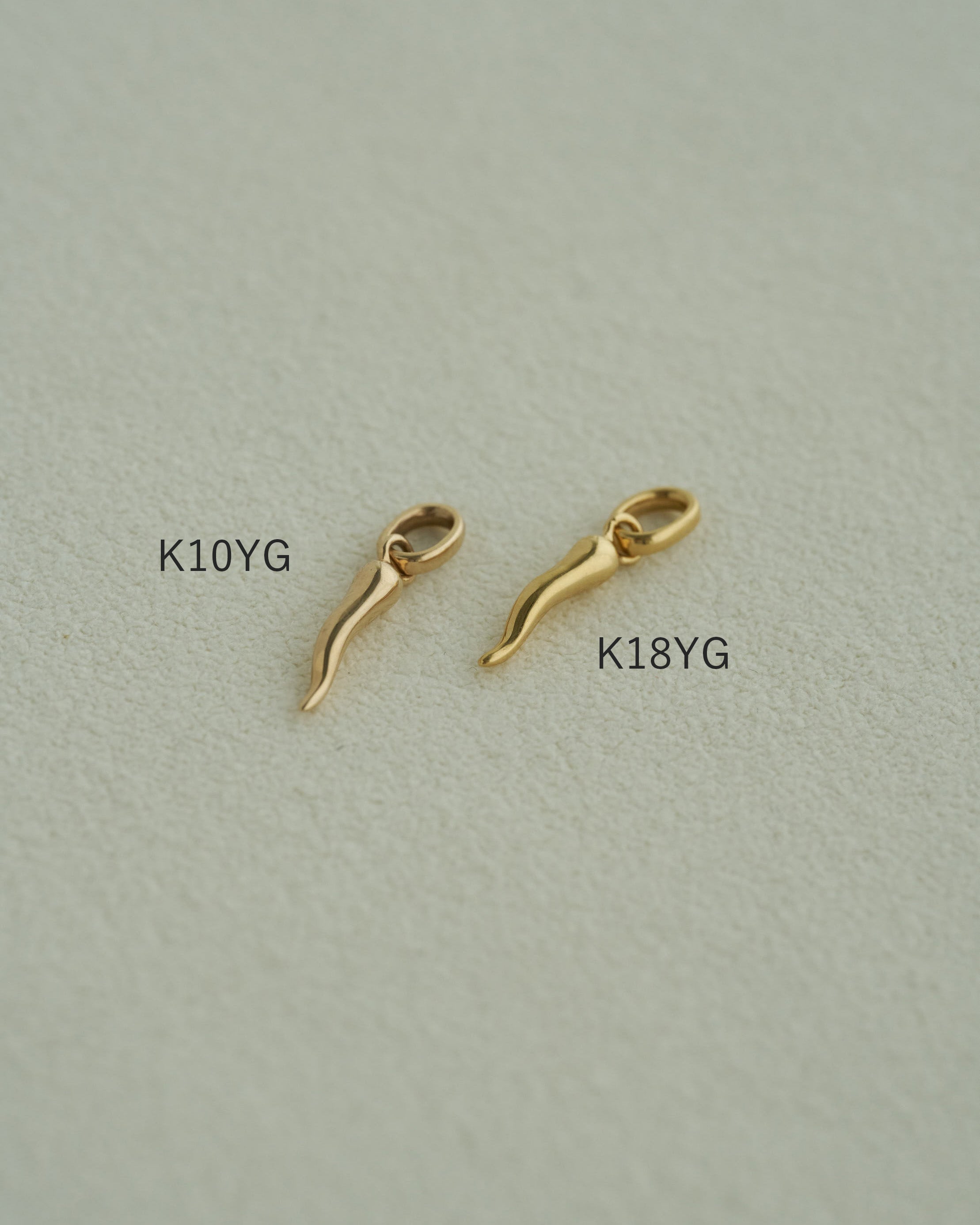 corno necklace gold