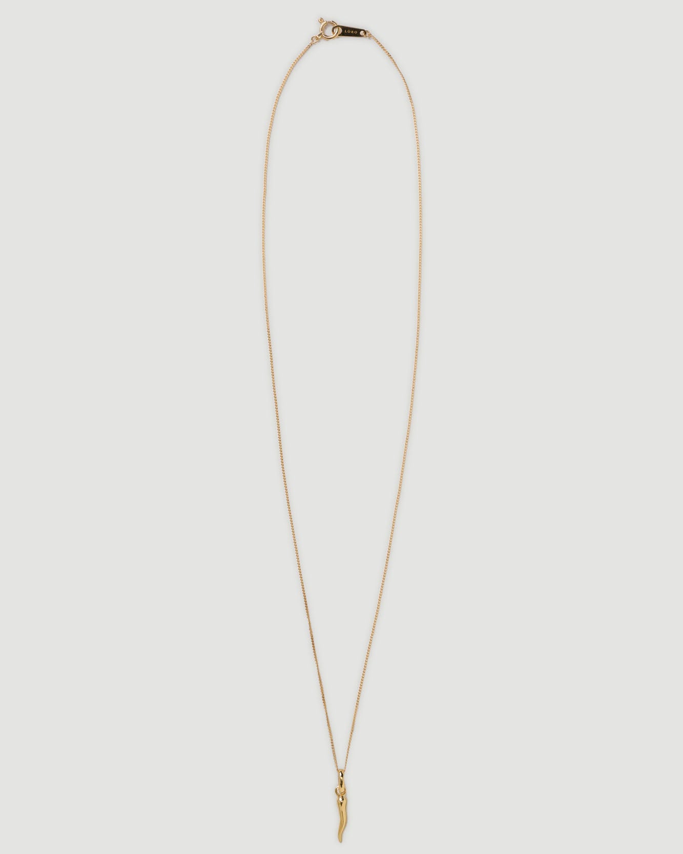 corno necklace gold