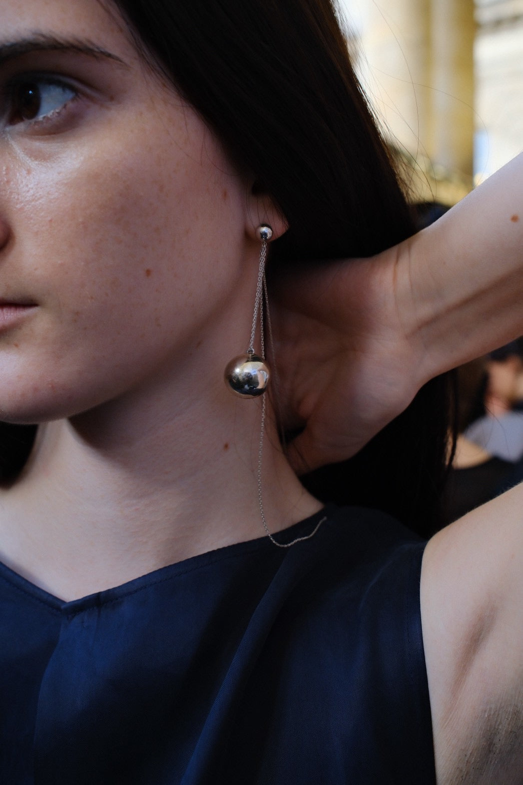 Ball earring（RUOHAN）