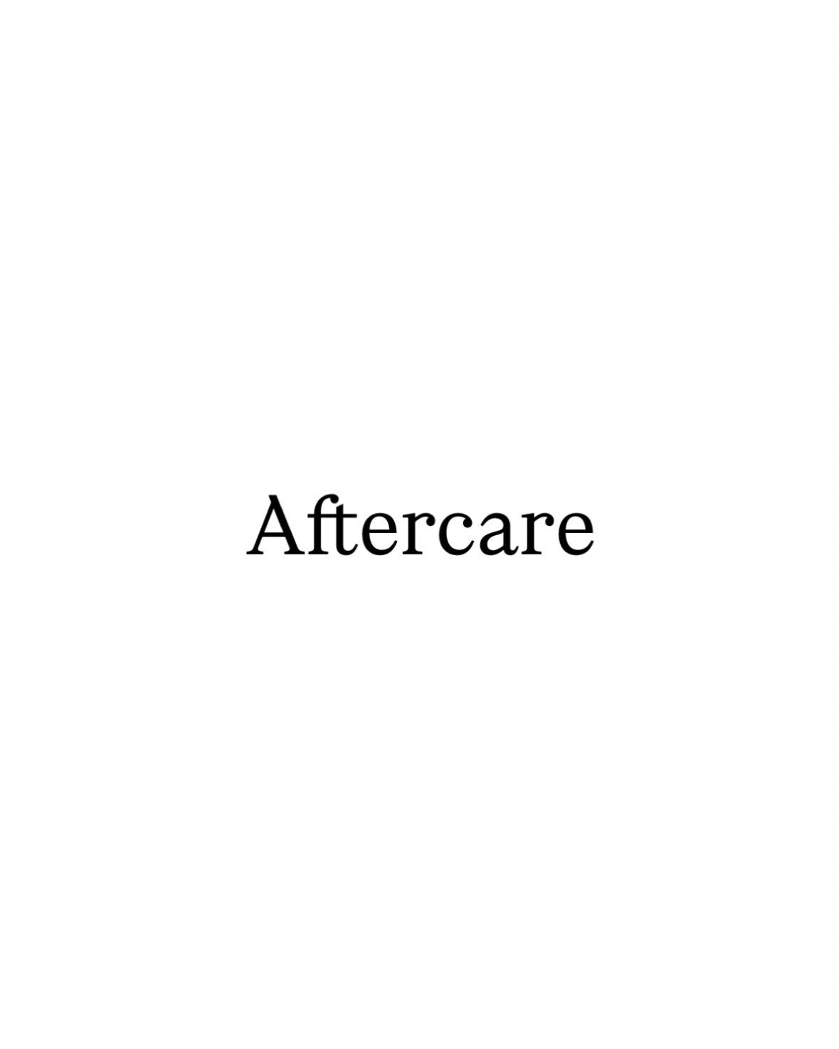 7/19(Sat) 22:00~ Aftercare